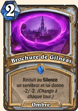 Brochure de Gilnéas - Hearthstone