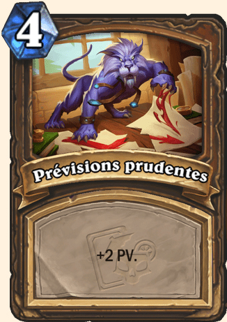 Prévisions prudentes - Hearthstone