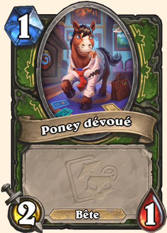 Poney dévoué - Hearthstone