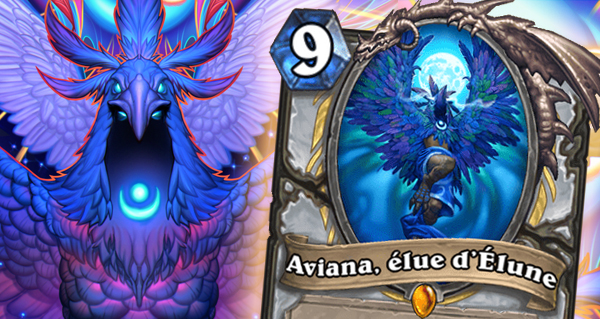 aviana, elue d'elune : nouvelle carte legendaire pretre