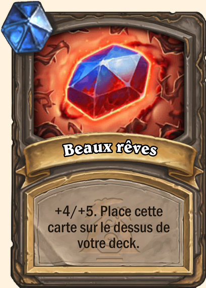 Beaux rêves (Sombre don) - Hearthstone