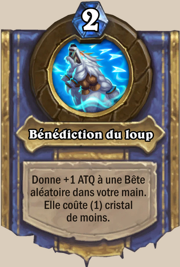 Bénédiction du loup - Hearthstone