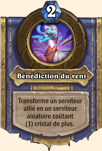 Bénédiction du vent (Chaman) - Hearthstone