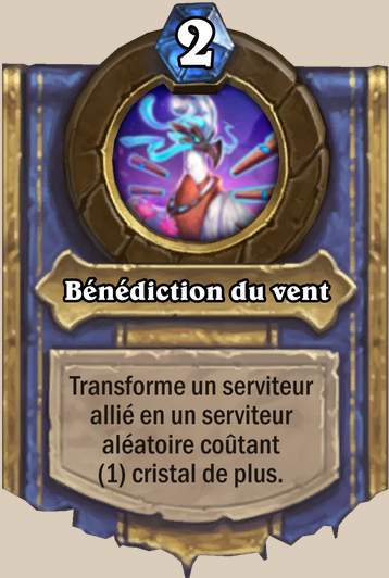 Bénédiction du vent- Hearthstone