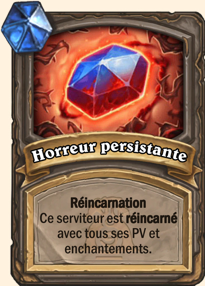 Horreur persistante (Sombre don) - Hearthstone