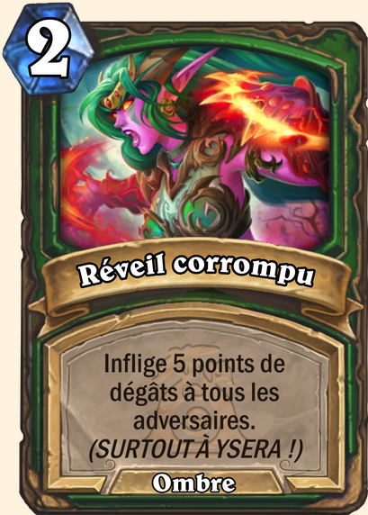 Réveil corrompu - Hearthstone