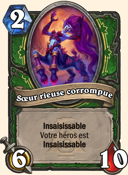 Sœur rieuse corrompue - Hearthstone