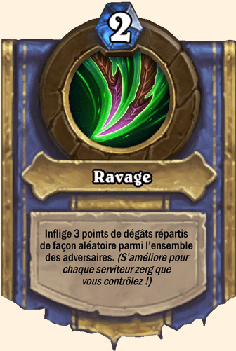 Ravage - Pouvoir héroïque Kerrigan - Hearthstone