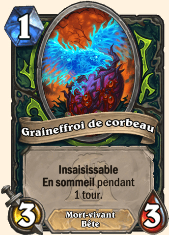 Graineffroi de corbeau - Hearthstone