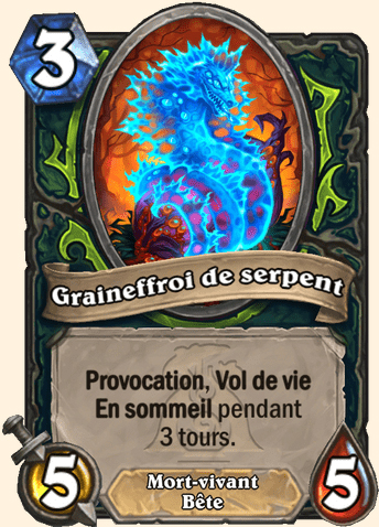 Graineffroi de serpent - Hearthstone