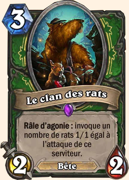 Rat Pack carte Hearhstone