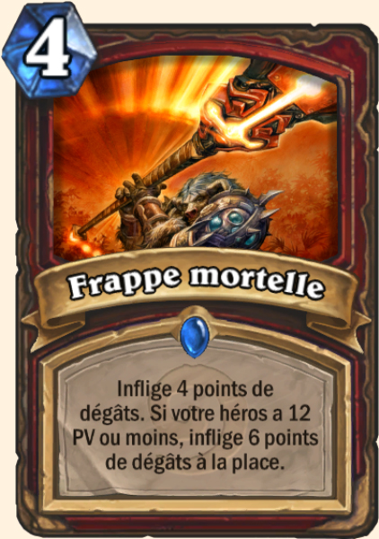frappe mortelle