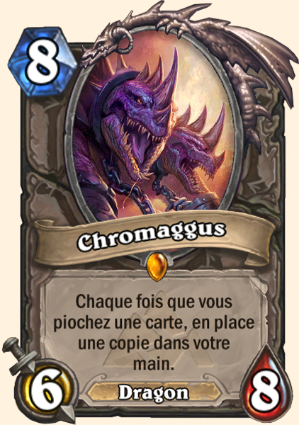 Chromaggus carte Hearhstone