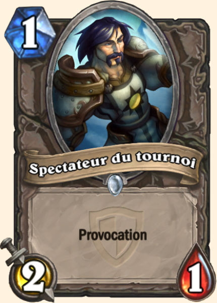 Tournament attendee carte Hearhstone