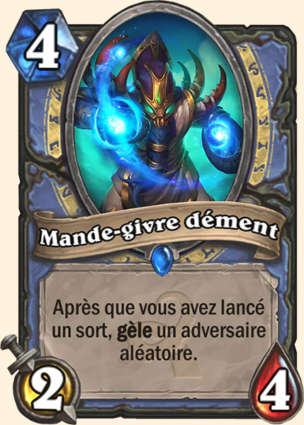 Mad frost magician carte Hearhstone