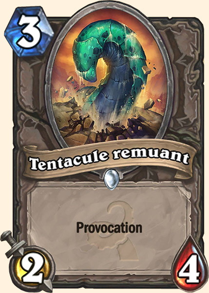 Tentacule gigotant carte Hearhstone